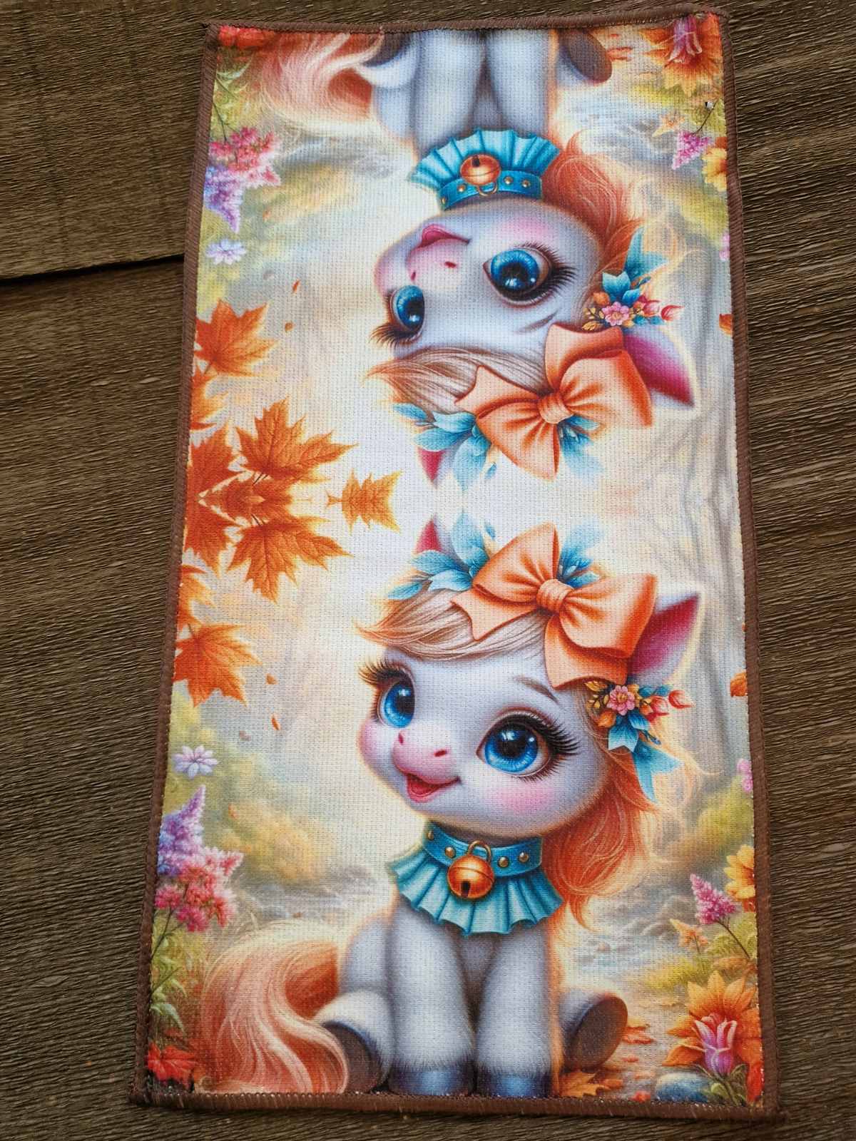 Кухонное полотенце с новогодним рисунком