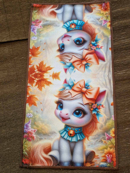 Кухонное полотенце с новогодним рисунком