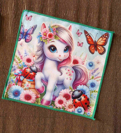 Салфетка из микрофибры с новогодним рисунком