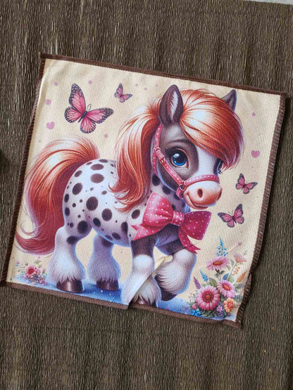 Салфетка из микрофибры с новогодним рисунком