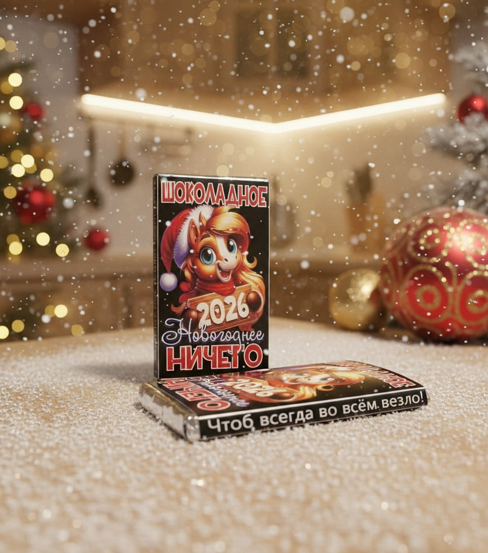 Новогодний шоколад