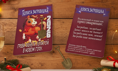 Кошельковый талисман новогодний