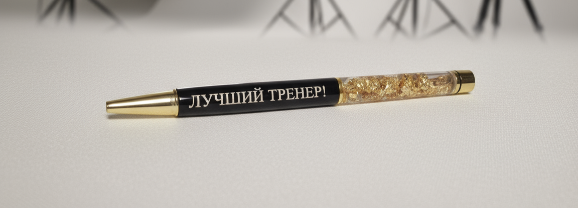 Ручка тренеру, подарок тренеру
