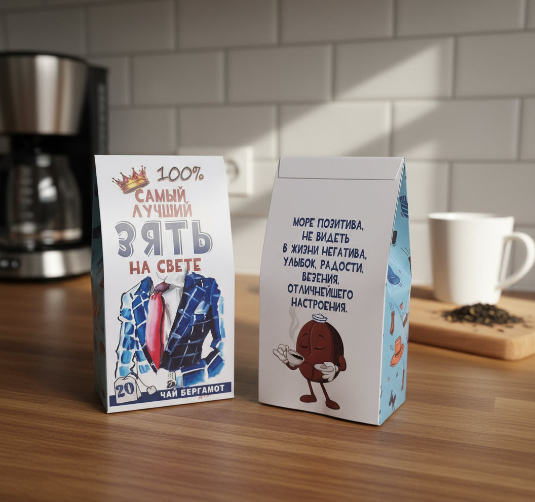 Подарок зятю, чай для зятя