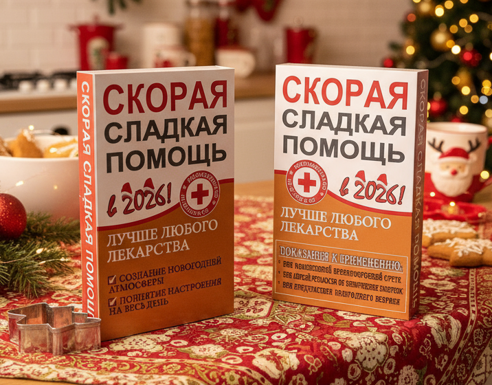 Конфеты Toffifee в новогодней упаковке