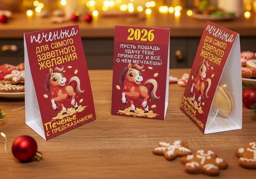 Новогоднее печенье с предсказанием