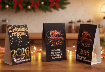 Печенька с предсказанием "С Новым Годом!", 5 г