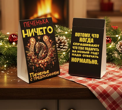 Новогоднее печенье с предсказанием