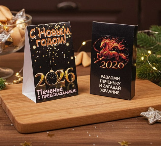 Новогоднее печенье с предсказанием