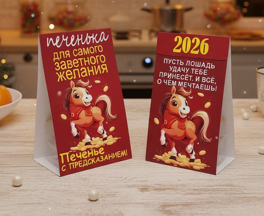 Новогоднее печенье с предсказанием