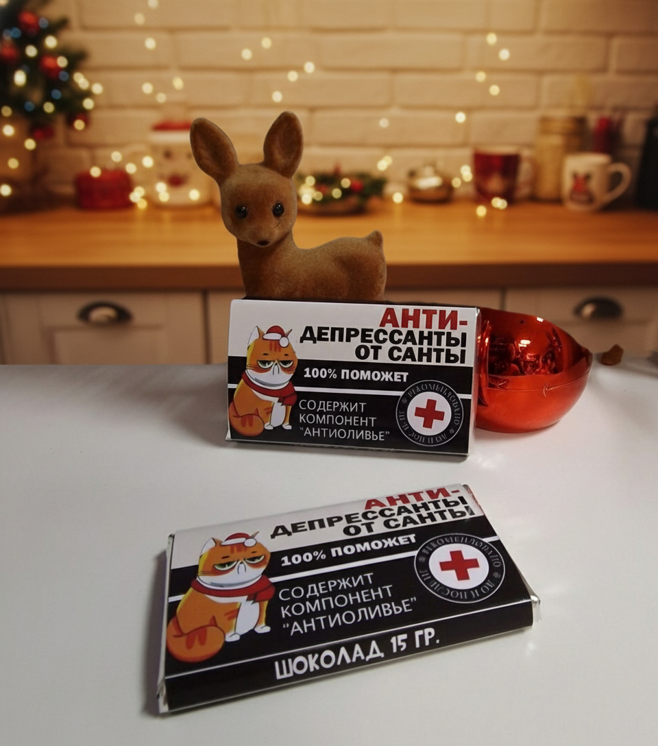 Новогодний шоколад