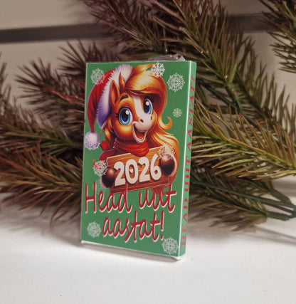 Шоколадка с надписью "Head uut aastat! 2026!", 15 г