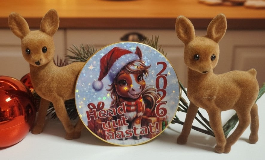 Медаль шоколадная новогодняя