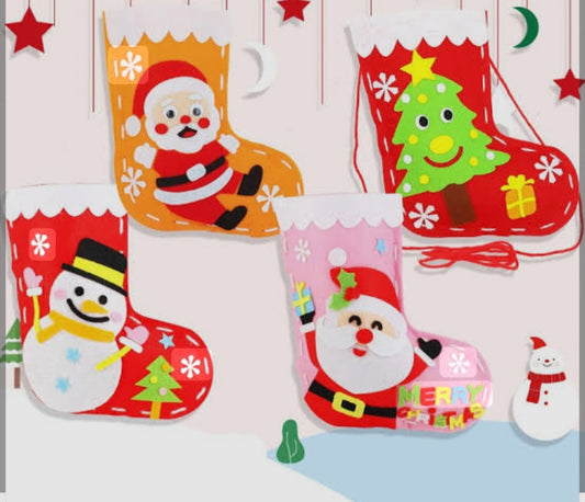 Поделка из фетра "Сапожок"