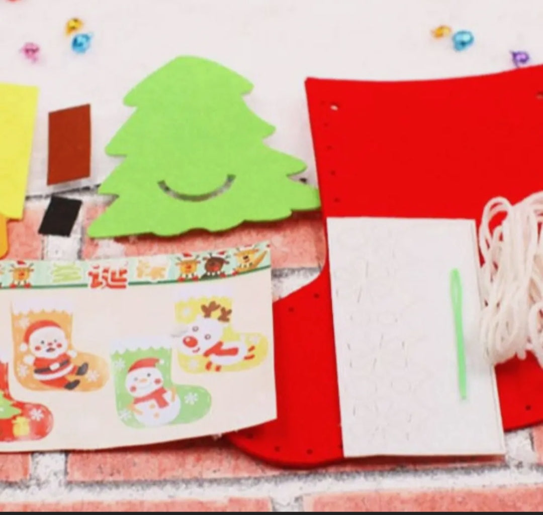 Поделка из фетра "Сапожок"