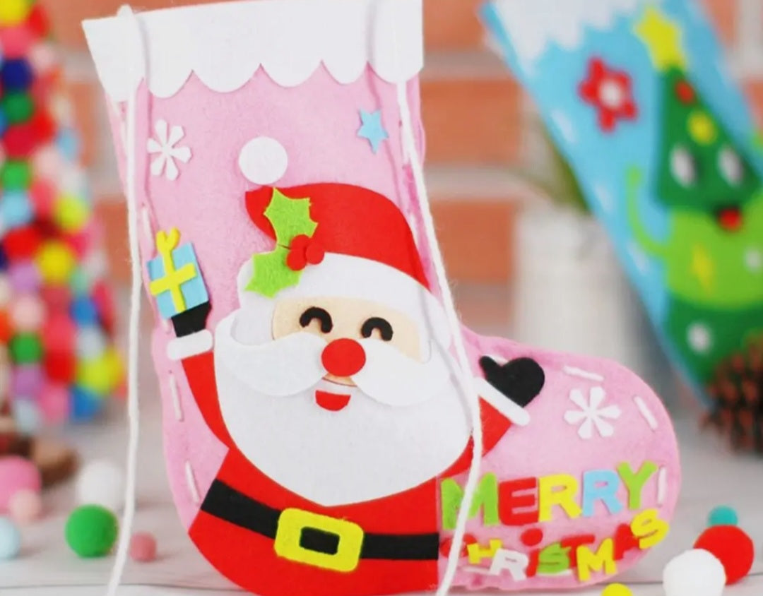 Поделка из фетра "Сапожок"