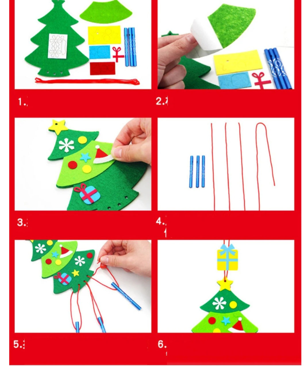 Набор для новогодних колокольчиков