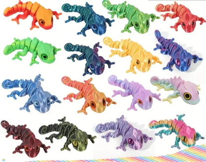 3D игрушка - хамелеон