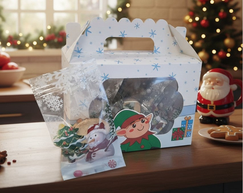 Печеньки новогодние с пожеланием