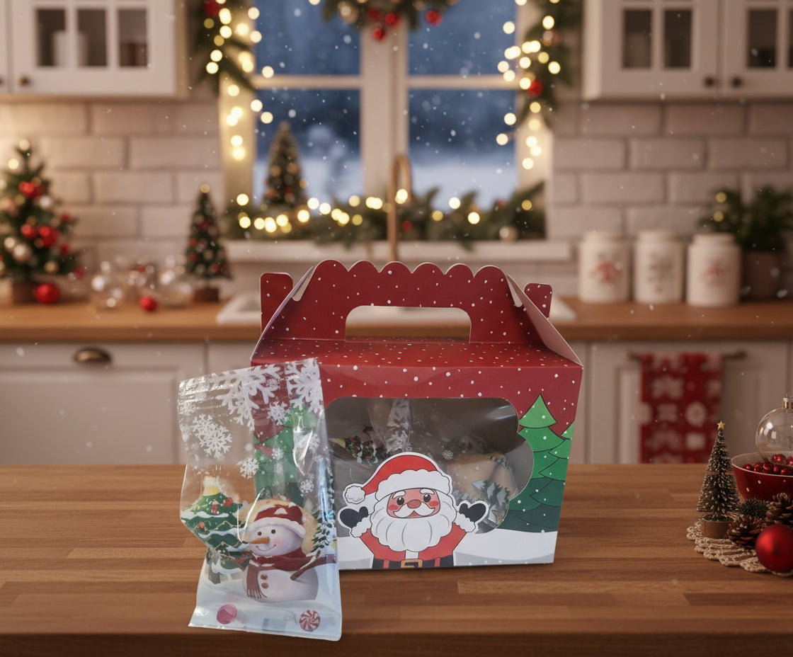 Печеньки новогодние с пожеланием