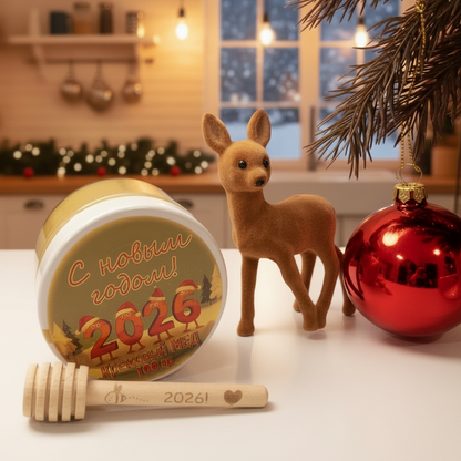 Кремовый новогодний мед 2026