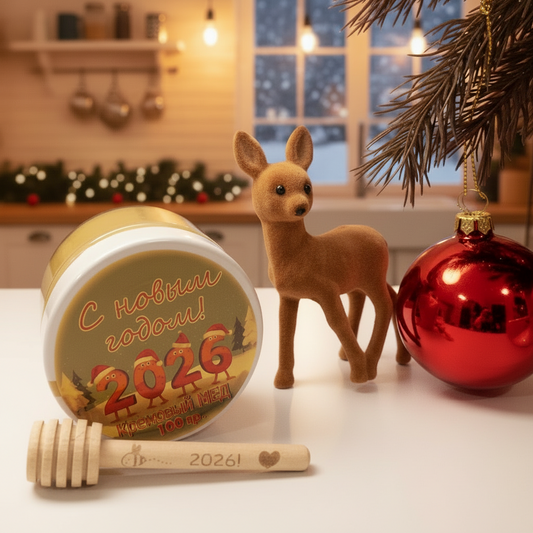 Кремовый новогодний мед 2026