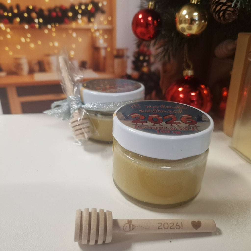 Кремовый новогодний мед 2026