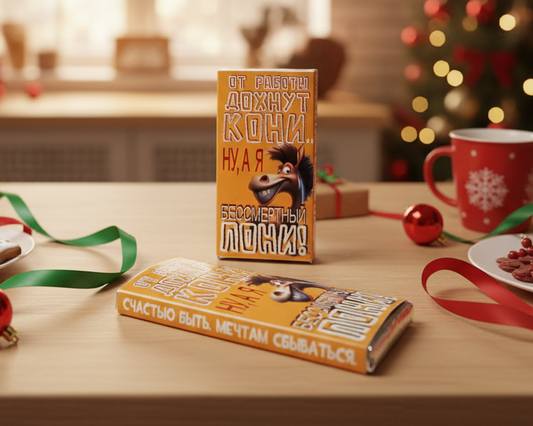 Новогодней шоколад