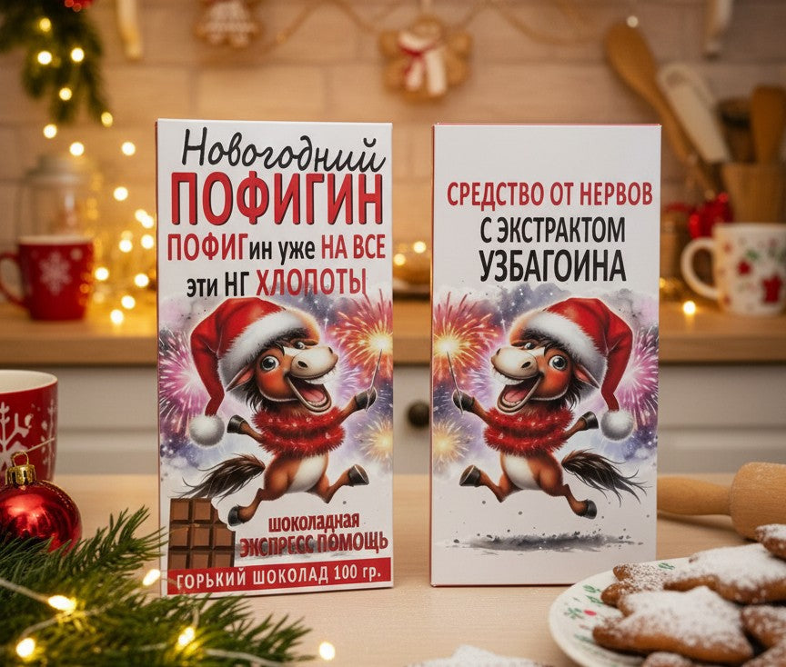 Горький новогодний шоколад