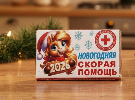 Новогодняя шоколадка