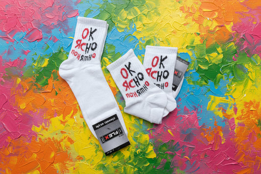 Носки с прикольной надписью