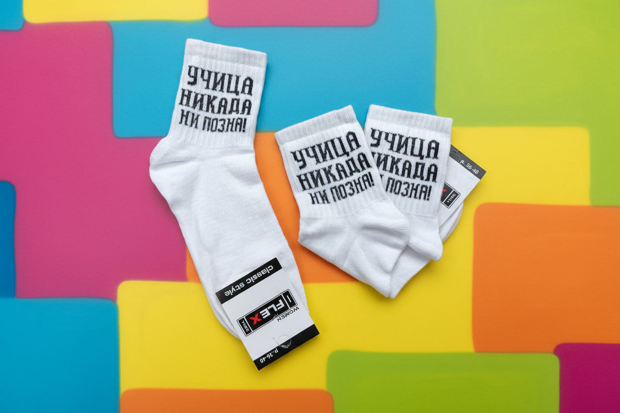 Носки с прикольными надписями