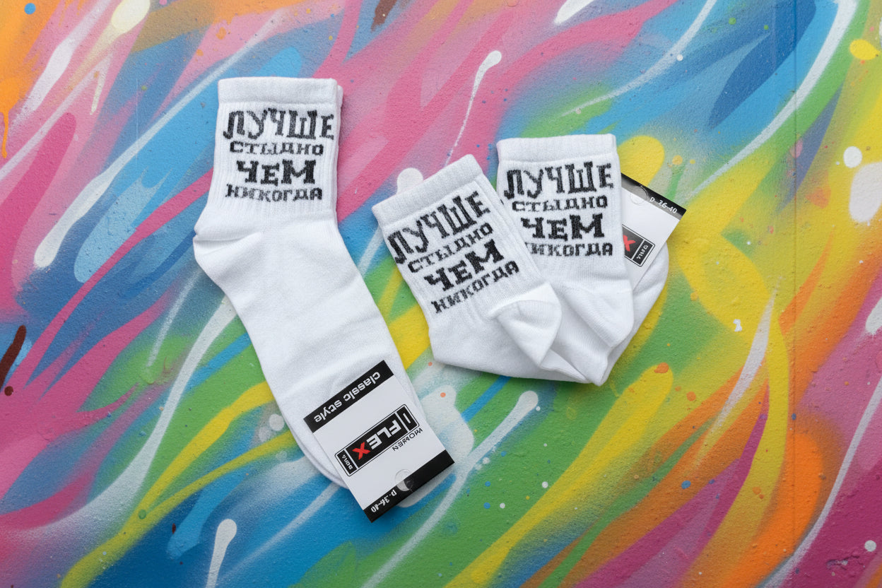 Носки с прикольными надписями