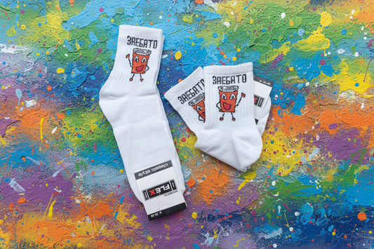 Носки с прикольной надписью