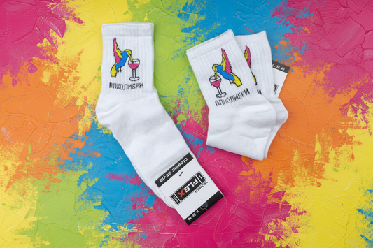 Носки с прикольной надписью