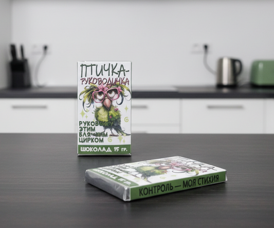 Шоколадка с надписью, подарок руководителю