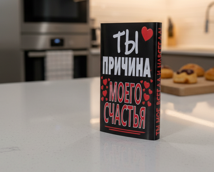 Подарочная шоколадка для дня Влюбленных