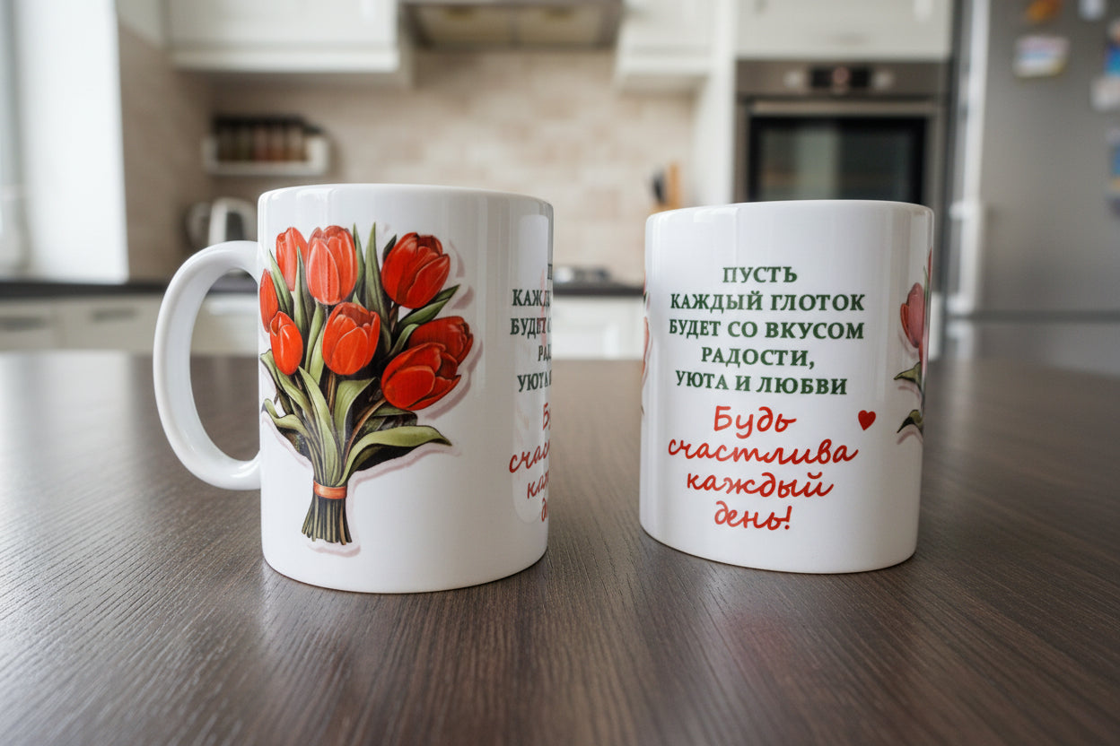 Кружка для женщины