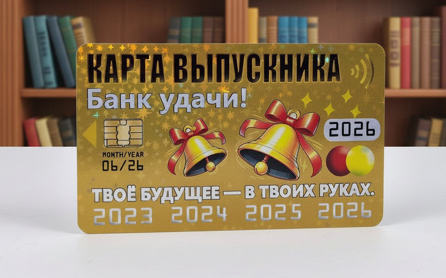 Виниловый магнит к выпускному