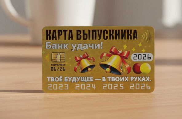 Виниловый магнит к выпускному