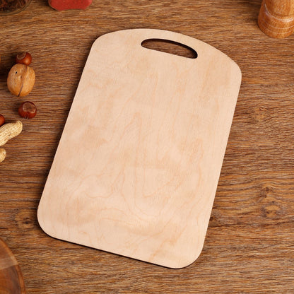 Доска разделочная большая "Любимая, с 8 Марта! Цветы", 27 х 18 см