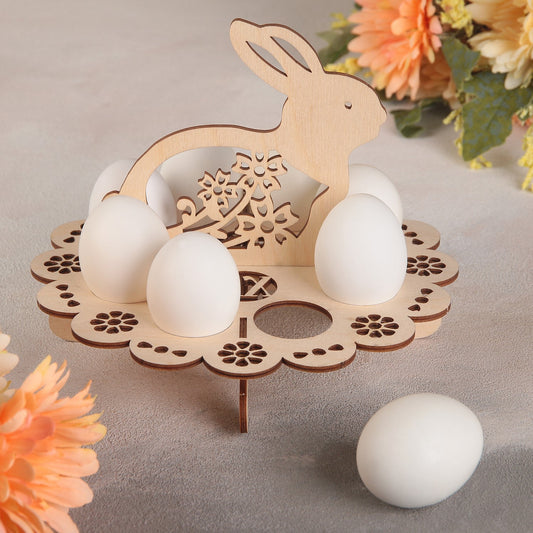 Подставка для яиц «Зайчик», 20×20×16 см